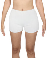 Lettuce Hem Low Waist Shorts