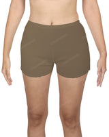 Lettuce Hem Low Waist Shorts