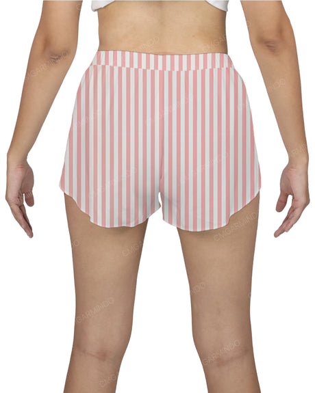 Wrap Dolphin Hem Shorts