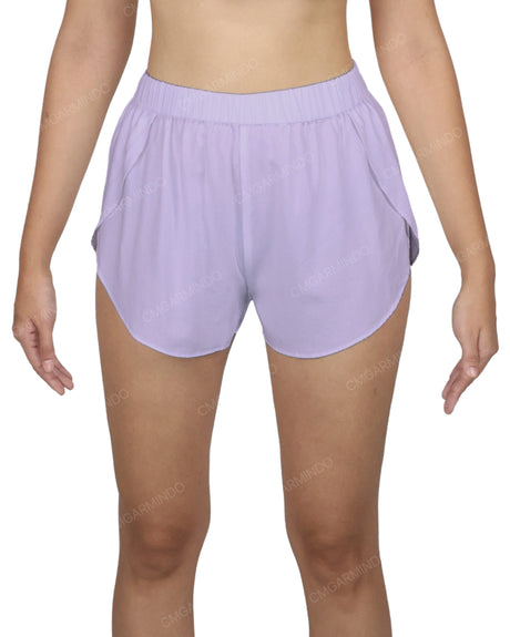 Wrap Dolphin Hem Shorts