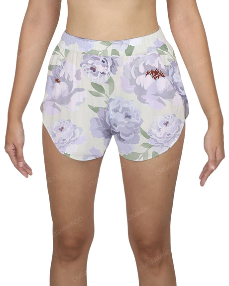 Wrap Dolphin Hem Shorts