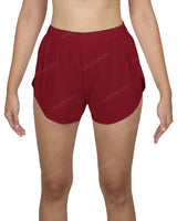 Wrap Dolphin Hem Shorts