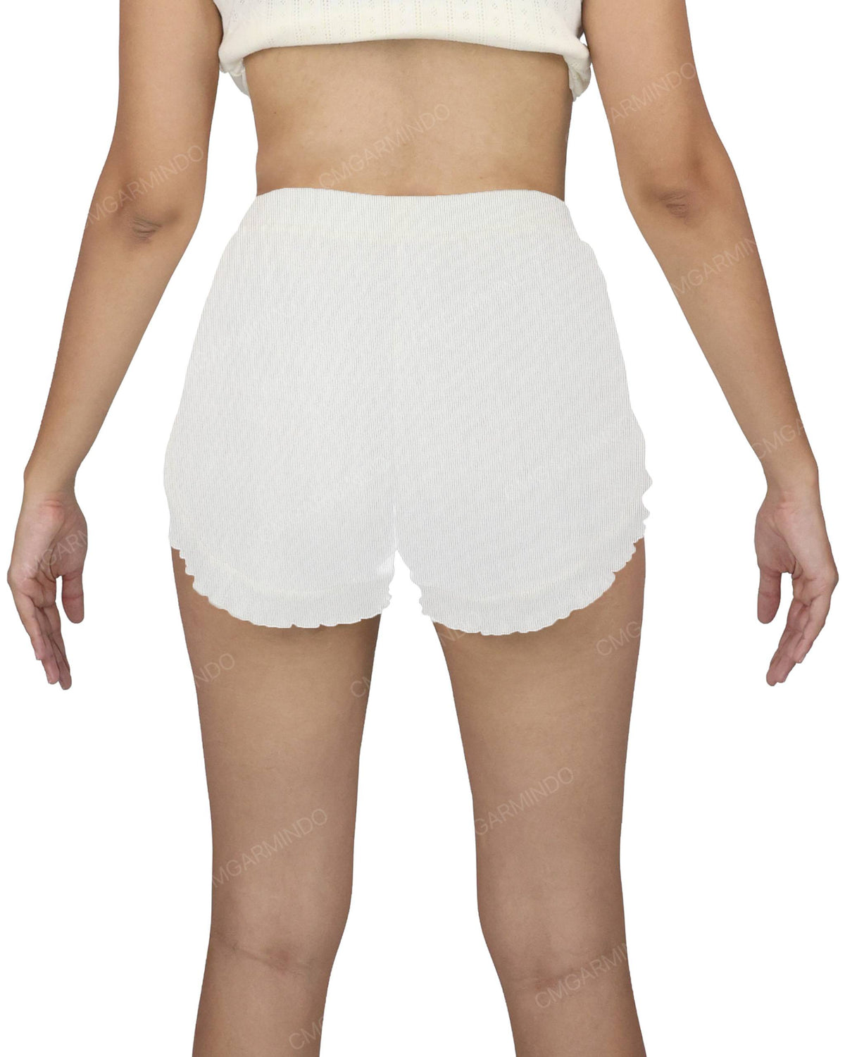 Frill Wrap Dolphin Hem Shorts