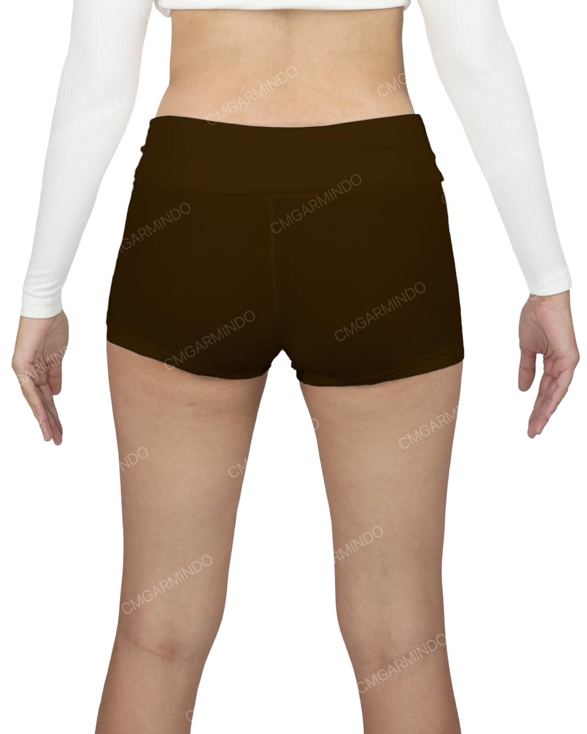 Folded Waist Shorts