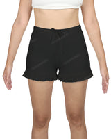 Ruffle Hem Pyjama Shorts