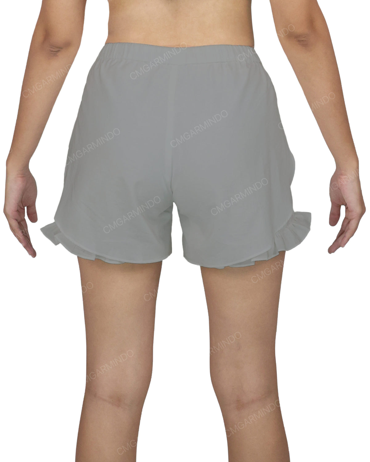 Ruffle Dolphin Hem Shorts