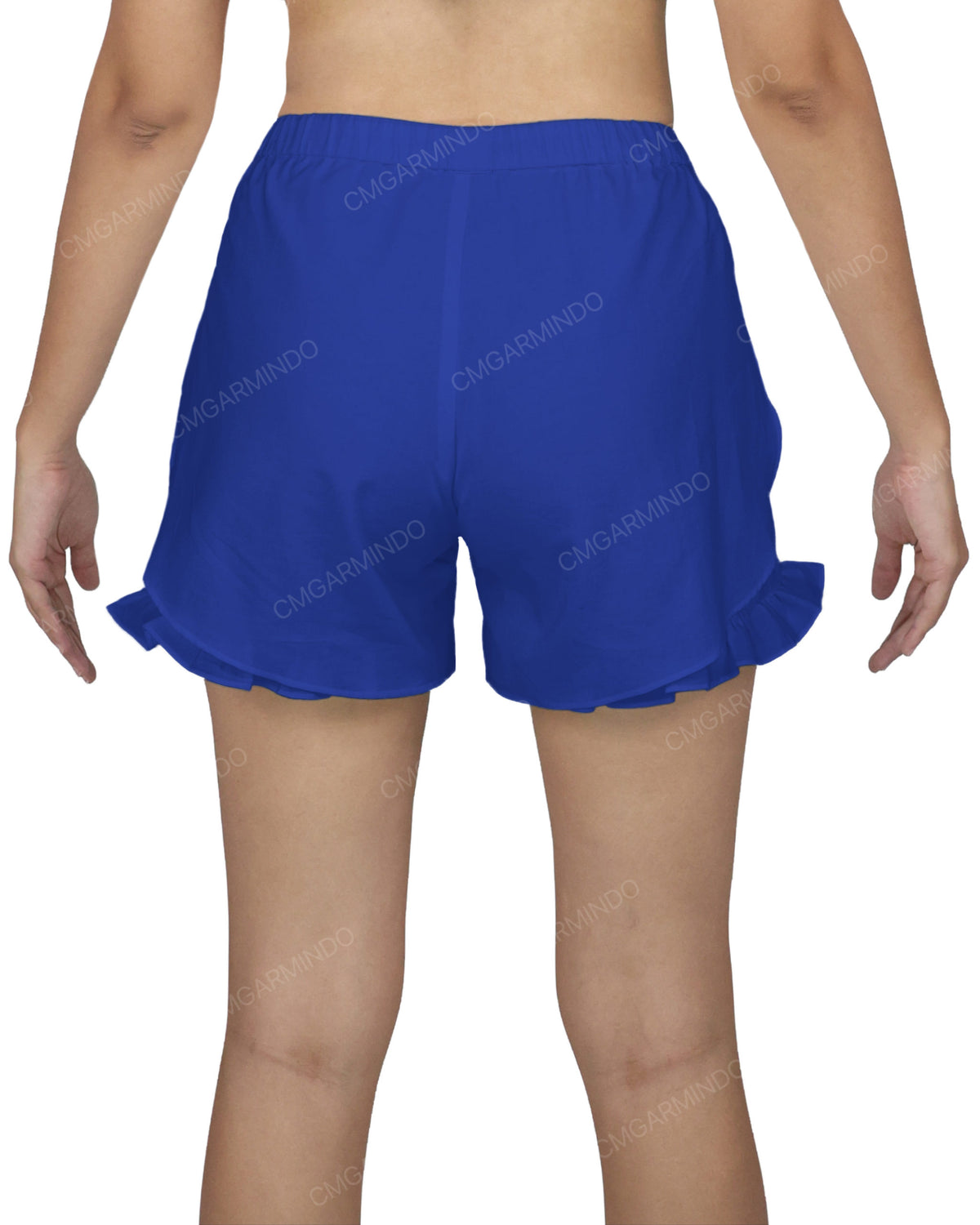 Ruffle Dolphin Hem Shorts