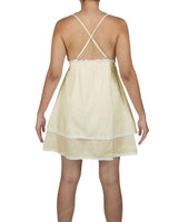 V-Neck Tiered Mini Sleep Dress