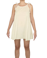 Scoop Neck Mini Sleep Dress