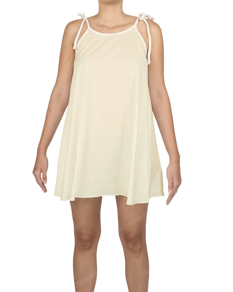 Scoop Neck Mini Sleep Dress