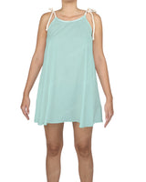 Scoop Neck Mini Sleep Dress