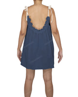 Scoop Neck Mini Sleep Dress