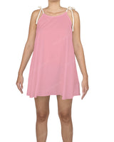 Scoop Neck Mini Sleep Dress