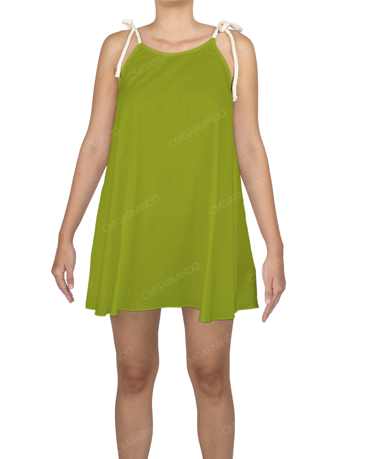 Scoop Neck Mini Sleep Dress