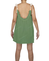 Scoop Neck Mini Sleep Dress