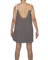 Scoop Neck Mini Sleep Dress