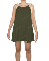 Scoop Neck Mini Sleep Dress