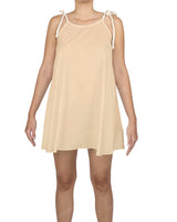 Scoop Neck Mini Sleep Dress