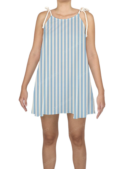 Scoop Neck Mini Sleep Dress