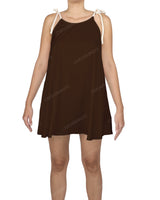 Scoop Neck Mini Sleep Dress