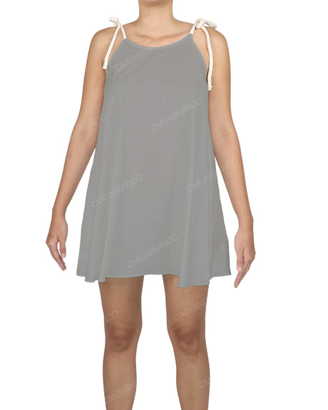 Scoop Neck Mini Sleep Dress