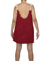 Scoop Neck Mini Sleep Dress