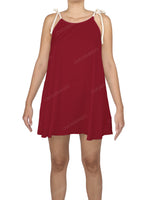 Scoop Neck Mini Sleep Dress