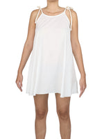 Scoop Neck Mini Sleep Dress