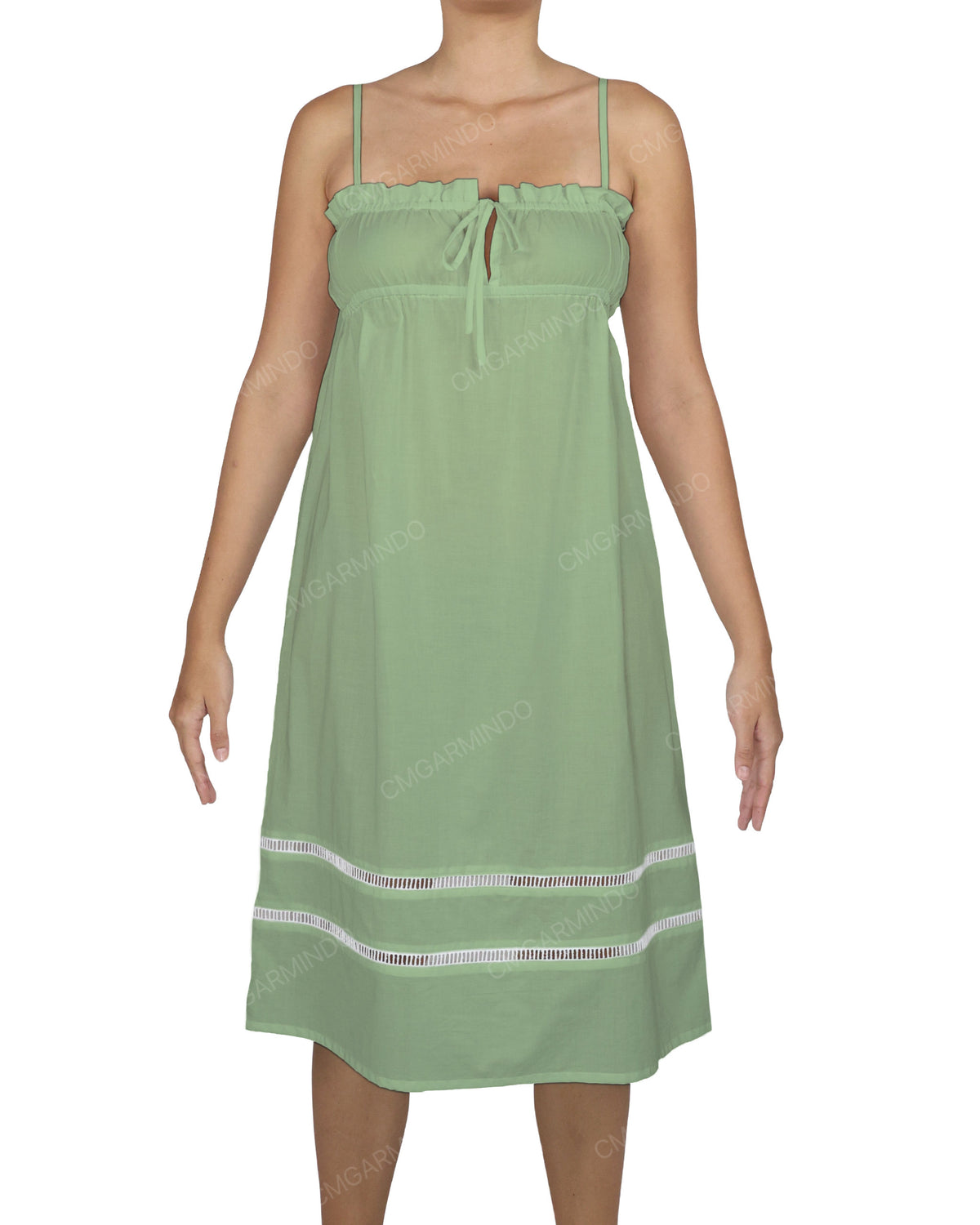Square Neck Midi Sleep Dress