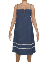 Square Neck Midi Sleep Dress