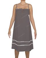 Square Neck Midi Sleep Dress