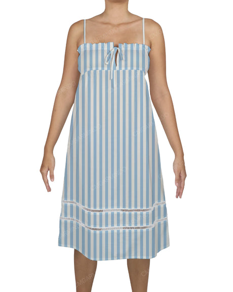 Square Neck Midi Sleep Dress