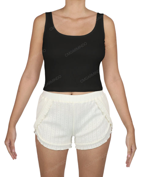 Square Neck Crop Top