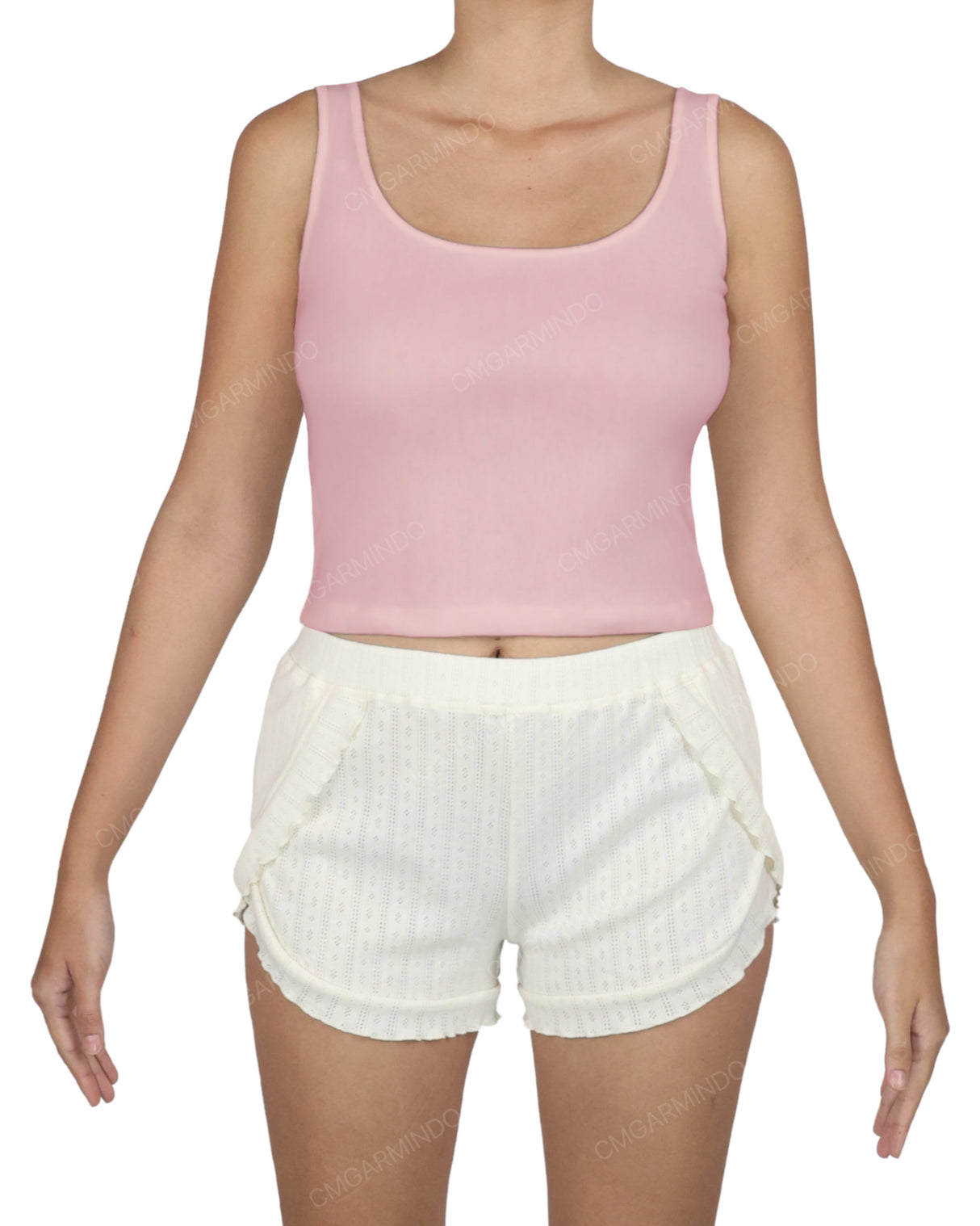 Square Neck Crop Top