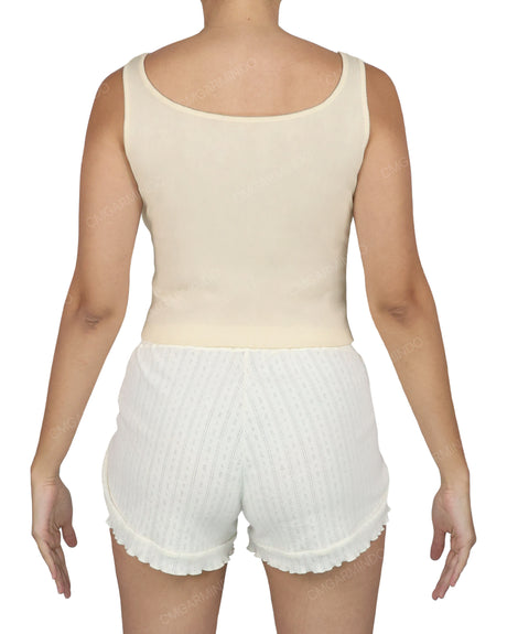 Square Neck Crop Top