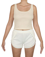 Square Neck Crop Top