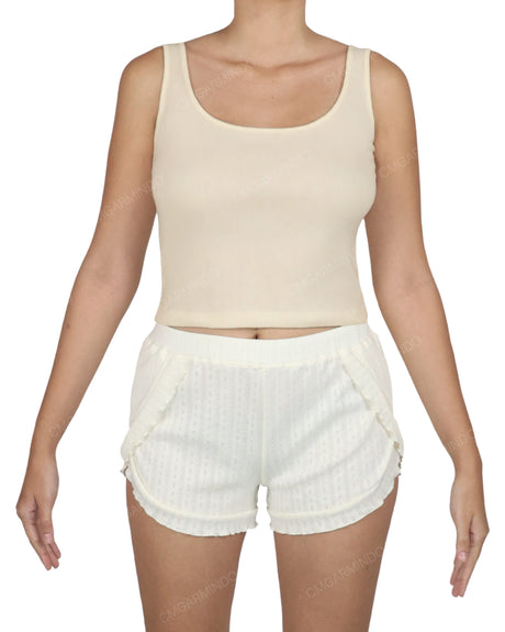 Square Neck Crop Top