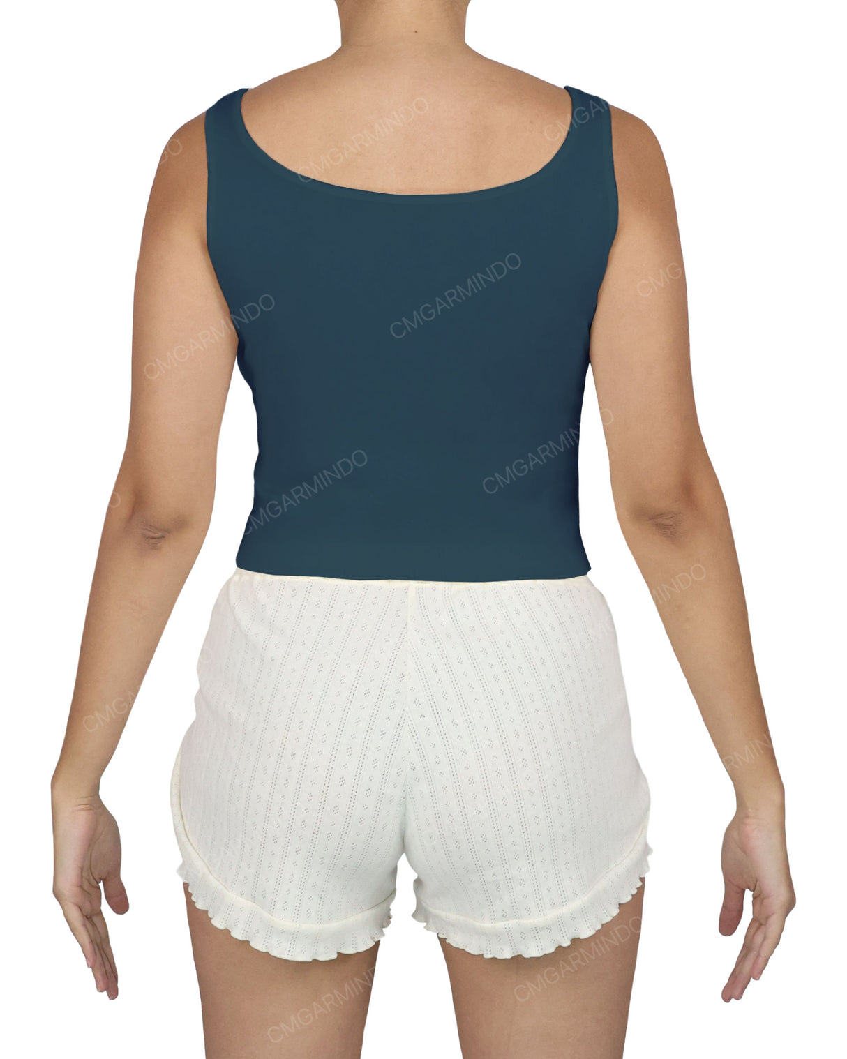 Square Neck Crop Top