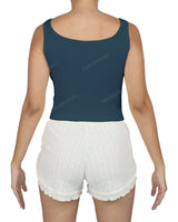 Square Neck Crop Top