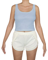 Square Neck Crop Top