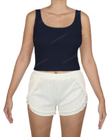 Square Neck Crop Top