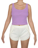 Square Neck Crop Top