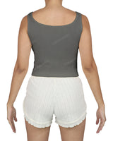 Square Neck Crop Top