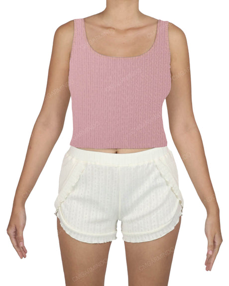 Square Neck Crop Top