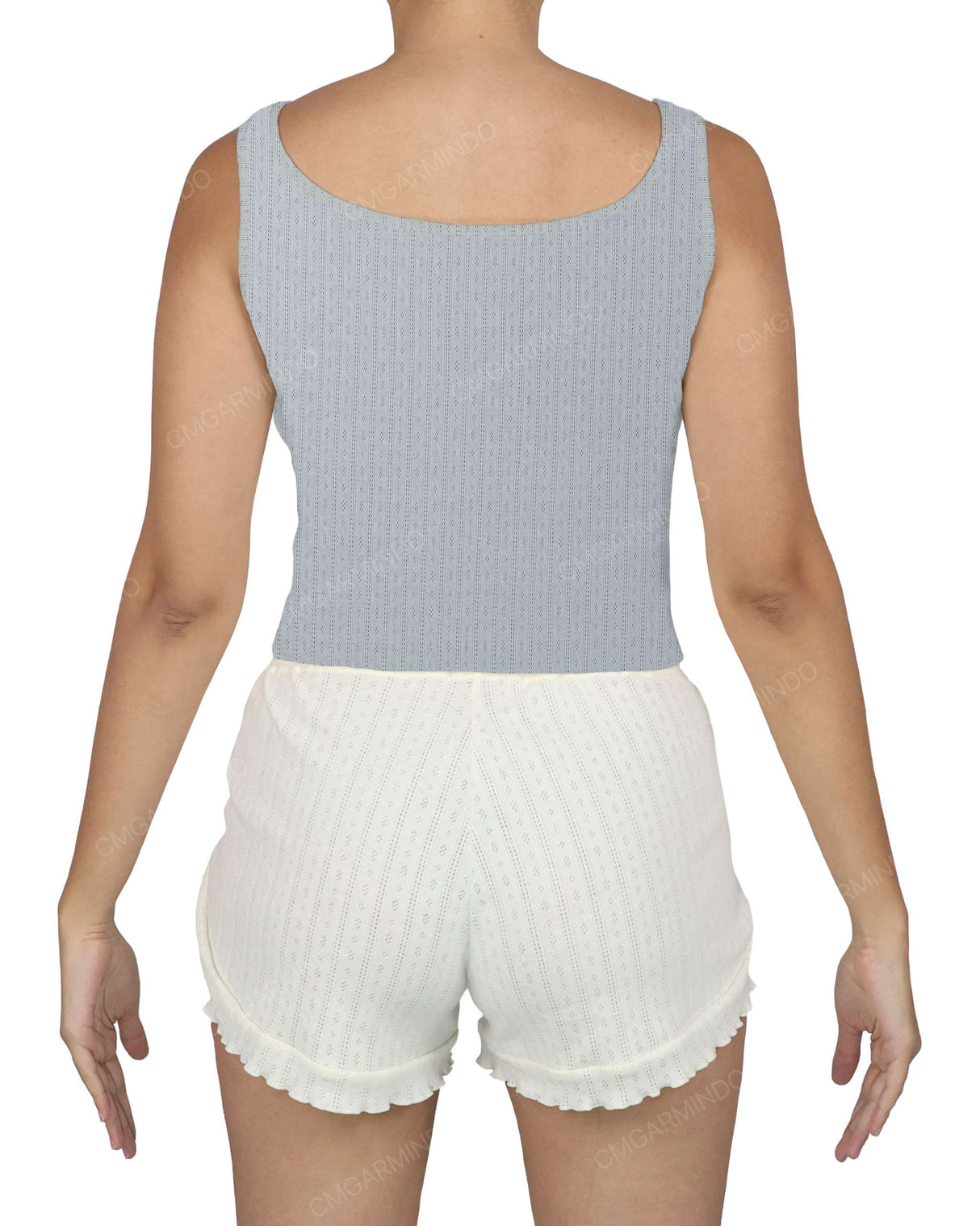 Square Neck Crop Top