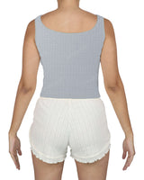 Square Neck Crop Top
