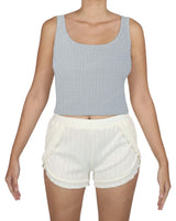 Square Neck Crop Top