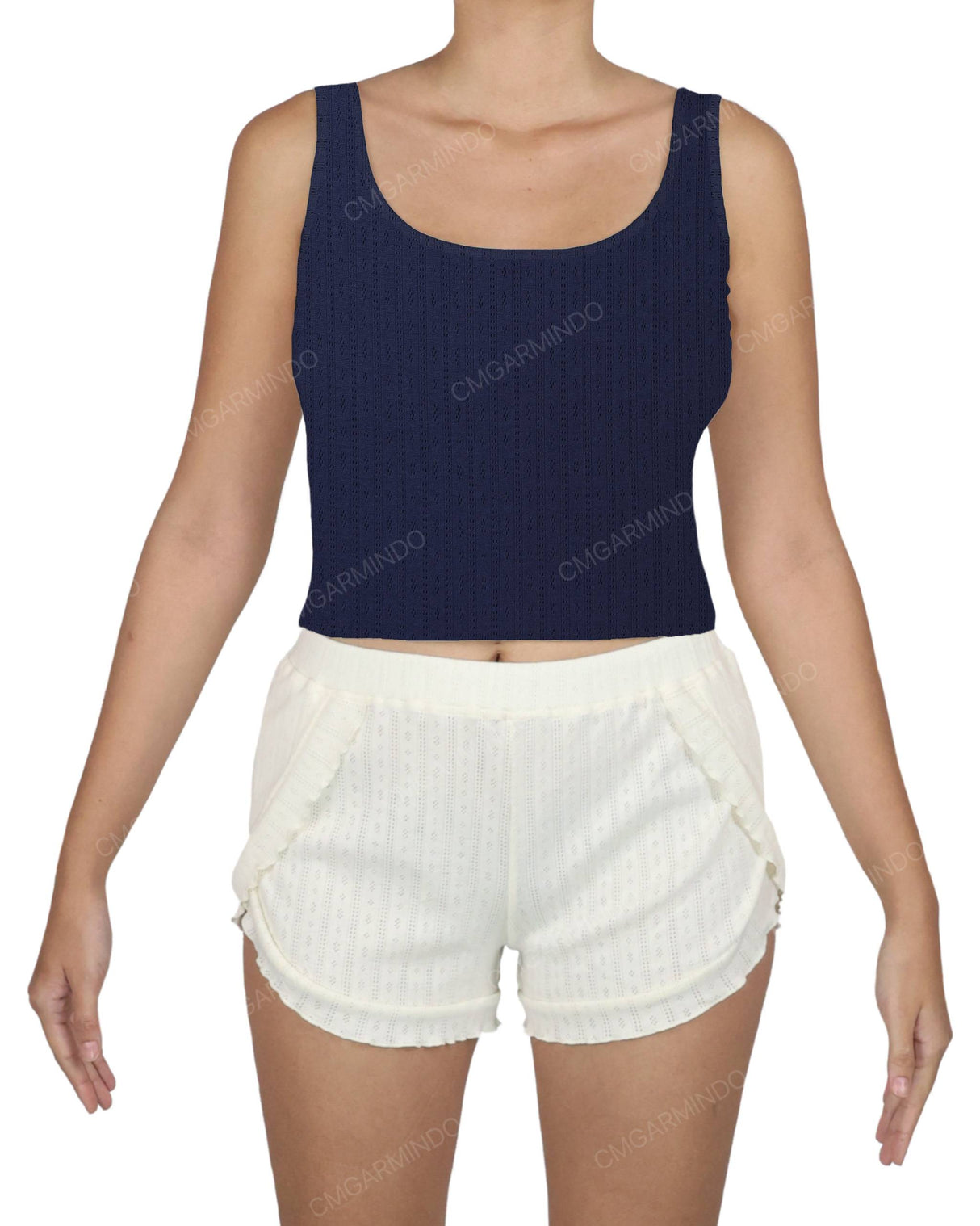 Square Neck Crop Top