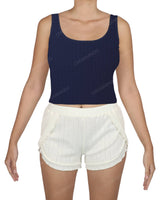 Square Neck Crop Top