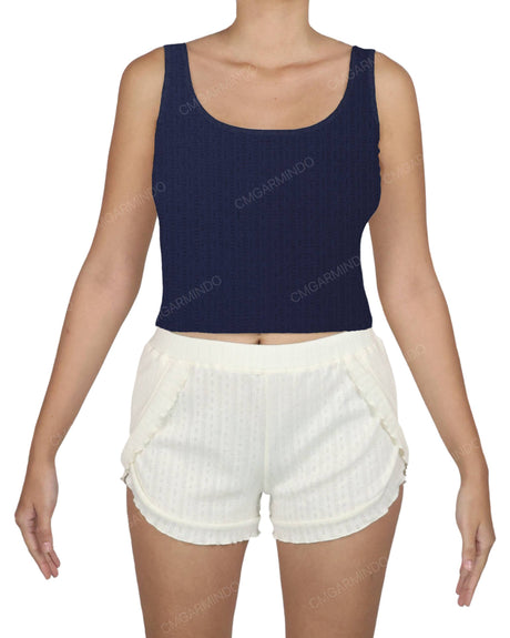 Square Neck Crop Top